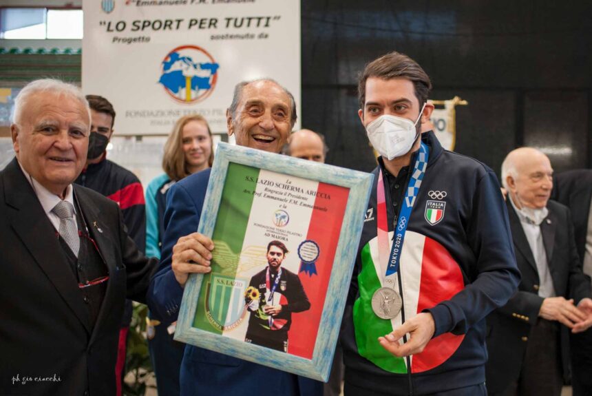 Per i 25 anni del Club Lazio Scherma Ariccia, grande festa al PalaEmanuele